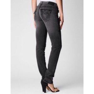 Women's TRUE RELIGION Jeans Size 29 dark gray